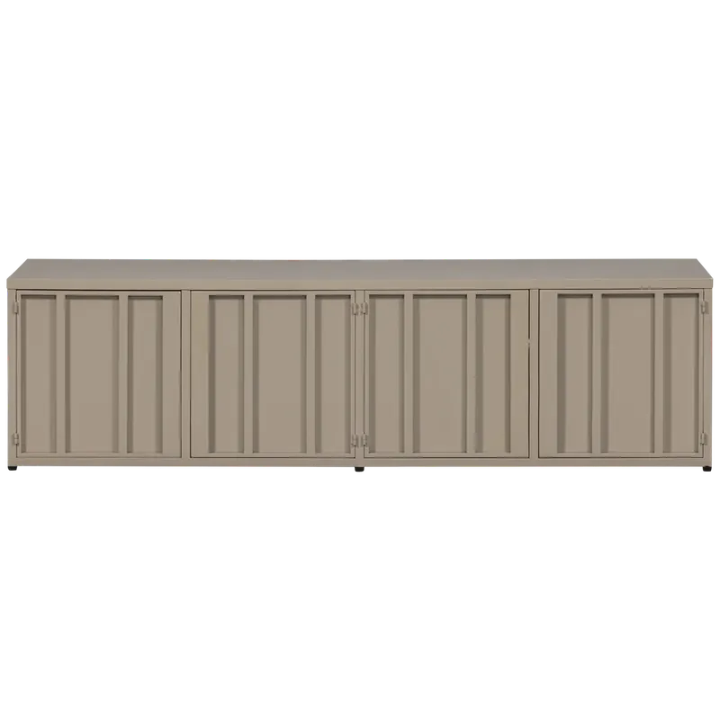 WOOOD LEVEL TV-MEUBEL METAAL ZAND 44x160CM